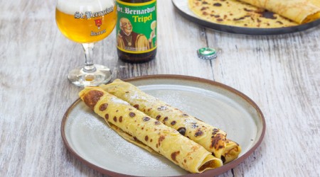 Pannenkoeken met St.Bernardus Pannenkoeken met St.Bernardus