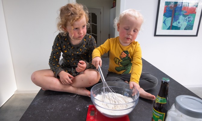 Pannenkoeken met St.Bernardus Pannenkoeken met St.Bernardus