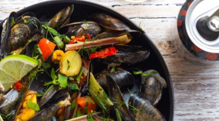 'Asian Style' mussels