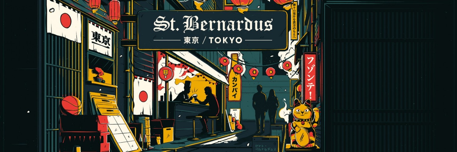 Illustratie St.Bernardus Tokyo - Jonas Devacht