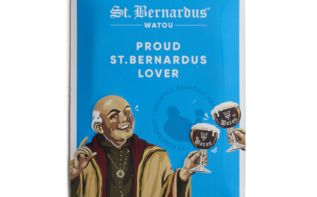 Metalen reclamebord Proud St.Bernardus Lover’