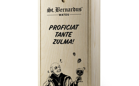 Coffret bois personnalisé Abt 12  Tripel (75cl)